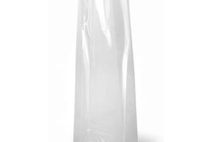 Прозрачна торбичка SOS, ширина 55+35мм, височина 180мм, 40µ, 100бр.