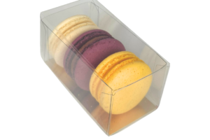 Kутия за макарон 3 гнезда 90×45, H45мм 1 бр.