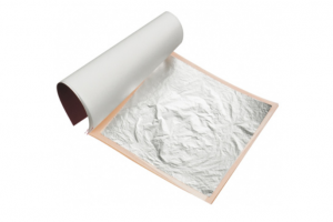 Сребърен лист, ядлив, 8×8см, 25бр.