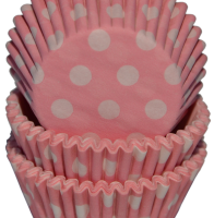 Хартиени капсули розови, D35мм, H21мм, 2000бр.